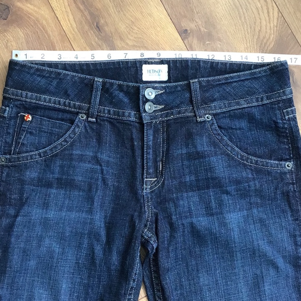 HUDSON LOW RISE SIGNATURE BOOTCUT JEANS LIKE NEW - Picture 8 of 10